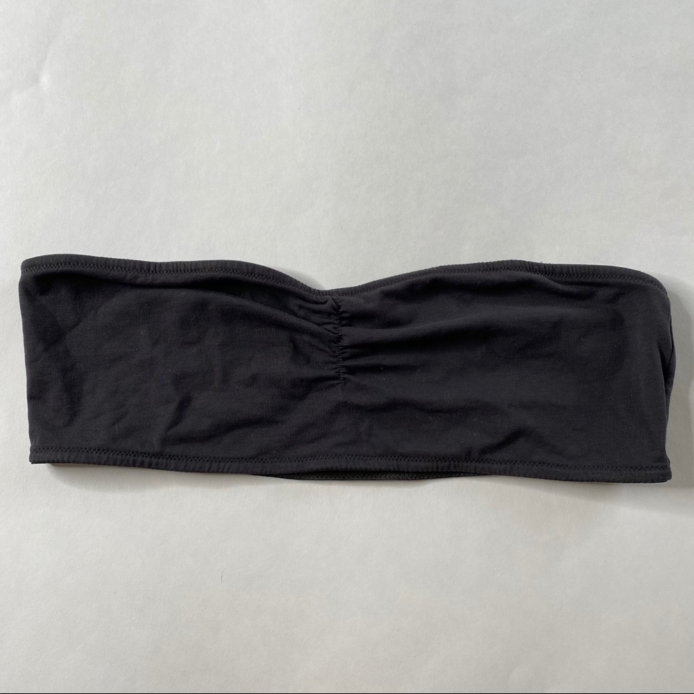 Forever 21 Dark Grey Bandeau size Large